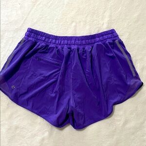 Women's Purple Athletic Shorts